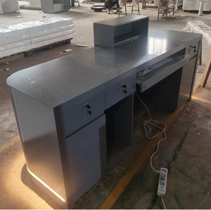 Hiện đại đơn giản trang điểm cửa hàng truy cập tiền mặt đăng ký thanh cho Thẩm mỹ viện tiếp nhận bàn với thiết kế men nướng - Product Image 6