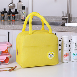Aangepaste Picknicktas Thermisch Geïsoleerde Lunchbox Tote Koeler Handtas Waterdichte Bento Zakje School Voedsel Opbergzakken - Product Image 6