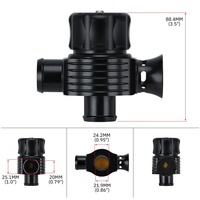 Turbo Diver ter Dump Blow Off Ventil Doppel anschluss mit Hupe für VW MK4 Golf Polo GTI 1.8T Saab Turbo PQY5744BK