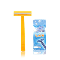 Vente en gros liquidation rasoir jetable 2 lames femme double lames