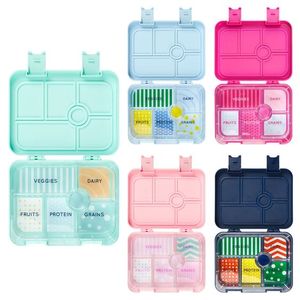 <span class=keywords><strong>Boîte</strong></span> <span class=keywords><strong>à</strong></span> lunch Aohea écologique sans BPA, compartiments mignons, micro-ondable, pour la <span class=keywords><strong>maternelle</strong></span>, avec couvercles pour collations <span class=keywords><strong>à</strong></span> emporter, design fantaisie <span class=keywords><strong>personnalisé</strong></span> - Product Image 4