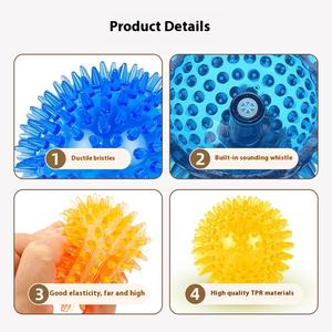 Palla giocattolo per cani ad alta elasticità - Product Image 4