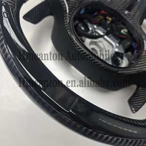 Hot New Product Perforated Leather Carbon Fibre Steering <b>Wheel</b> for BMW G Series M3 G20 G30 G80 M4 G82 M5 CS Car Steering <b>Wheel</b> - Product Image 4