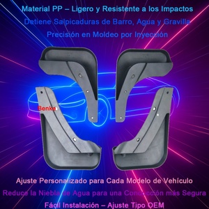 Guardabarros para Volkswagen |   Protector contra Salpicaduras de Inyección de PP |   Protectores de Guardabarros Duraderos |   Guardabarros Personalizados - Product Image 4