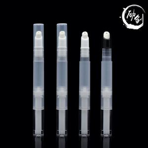 Envase Transparente Personalizado con Logotipo para Lápiz Labial de 2ml, 4ml, 6ml, Herramientas de Maquillaje, Removedor de Aceite de Cutículas, Envase Cosmético con Sistema de Giro - Product Image 2