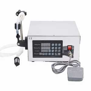 Macchina Semiautomatica di Alta Precisione per Imbottigliamento Liquidi in Bottiglie di Plastica e Vetro, Vendita Diretta dalla Fabbrica <span class=keywords><strong>LT</strong></span>, Ideale per Piccole Imprese di Acqua e Alcol - Product Image 1
