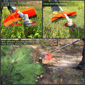 KATHER <span class=keywords><strong>Tondeuse</strong></span> à gazon miniature 2 temps multifonctionnelle, <span class=keywords><strong>tondeuse</strong></span> à gazon pour verger, <span class=keywords><strong>tondeuse</strong></span> à gazon longue pour ferme - Product Image 6