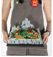 Ensemble de blocs de construction d'architecture mondiale 3D de style MOC, briques emboîtables haute précision pour projet de construction STEM pour enfants