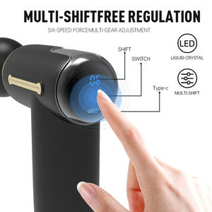 Großhandel Elektro impuls Super Mini <span class=keywords><strong>Massage</strong></span> pistole <span class=keywords><strong>Deep</strong></span> <span class=keywords><strong>Tissue</strong></span> für Erwachsene 4 Köpfe Hand <span class=keywords><strong>massage</strong></span> gerät - Product Image 3