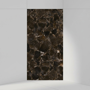 Baldosas de Porcelana Brillante Ice Cube Choco para Piso y Pared, Formato Grande 600x1200mm 60x120cm, Baldosas Cerámicas - Product Image 3