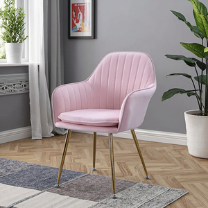 <span class=keywords><strong>Sedie</strong></span> Imbottite di Lusso per Soggiorno, Poltrone Relax per Camera da Letto, <span class=keywords><strong>Sedie</strong></span> in Velluto Trapuntato per Sala da Pranzo - Product Image 2