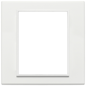 Placca da parete bianca 18,5 pollici x 2,2 pollici per interruttori - Product Image 1