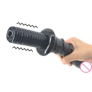 Dildo con mango FAAK de material estimulante, grande y largo, para mujeres, juguete sexual. - Product Image 3