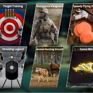 <span class=keywords><strong>Jeu</strong></span> de tir interactif <span class=keywords><strong>laser</strong></span> tag 6 en 1, projection murale interactive partagée, simulateur de tir pour la famille et les salles d'arcade - Product Image 1