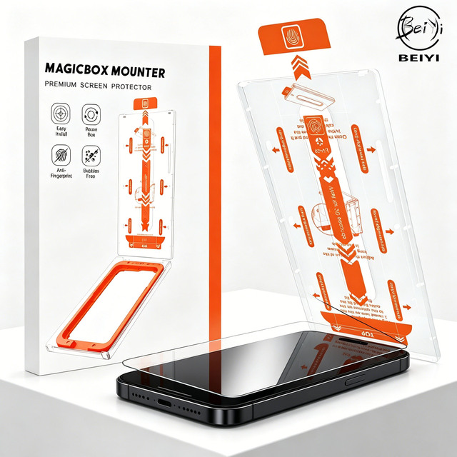Factory Direct Sales Tempered Glass Screen Protectors for 17/16/15/14/13 Pro Max (9H Hardness Bubble Free Anti-Fingerprint)