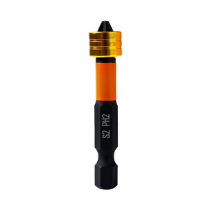 ดอกไขควงแม่เหล็ก Fuxin S2 Ph2 50 มม. สำหรับสว่านไฟฟ้า เครื่องมือลม ทำจากเหล็กอัลลอยด์ ชุบทอง - Product Image 1
