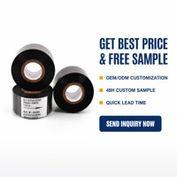 Nouveau ruban de marquage à chaud compatible Bell, couleur noire, 30 mm, 100 m