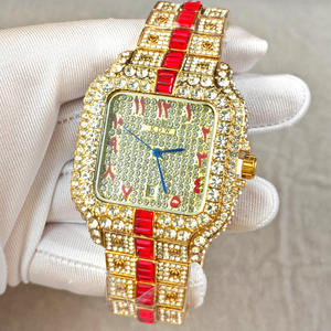 Reloj de Cuarzo KDW Classic Luxury Iced Out 2026 para Hombre, Estilo Hip Hop, con Circonitas de Colores, Relojes de Diamantes para Hombre - Product Image 5