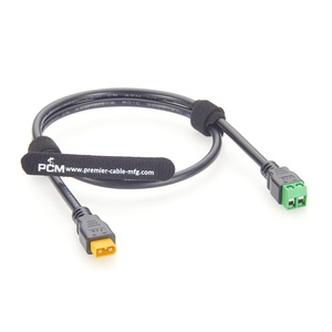 كابل Amass XT30 ذكر إلى طرف توصيل لولبي ثنائي 18AWG للأنظمة الآلية والطائرات بدون طيار والروبوتات والطابعات ثلاثية الأبعاد وأنظمة الطاقة المدمجة - Product Image 4