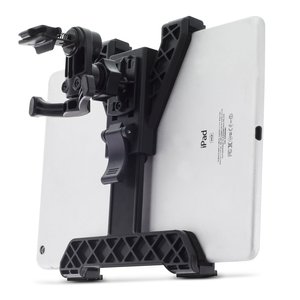 Phổ Bảng điều khiển máy tính bảng chủ cho xe iPad chủ cho xe Air Vent núi kính chắn gió 2-in-1 cái nôi TPU hút dính Gel - Product Image 3