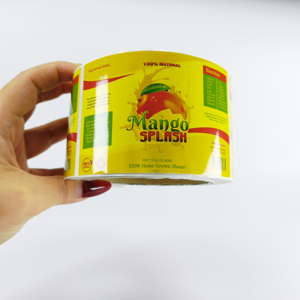 Custom Printed PE Material Digital <strong>Printing</strong> Waterproof UV-Resistant Adhesive <strong>Labels</strong> for <strong>beverage</strong> <strong>bottle</strong> jar - Product Image 1
