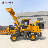 Yaweh Mini-chargeur compact articulé 4x4 de 1000 kg à roues avant, modèle le plus vendu