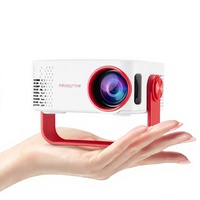 M60 [Nouveau projecteur de cinéma maison portable LCD 2026 1080P HD Mince et léger 60 Lumens Mise en miroir d'écran mobile 3D Wi-Fi intégré