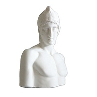 Célèbre mythologie grecque Sculpture résine buste Statue nordique gypse Portraits décor à la maison modèle artificiel dessin pratique artisanat