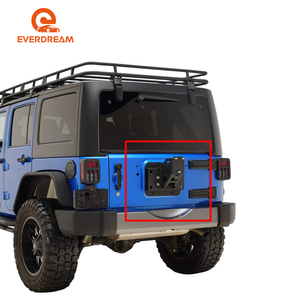 Enganche de acero para neumático de coche, accesorios automotrices de alta calidad, estante de repuesto para Jeep Wrangler JK 2007-2017 - Product Image 5
