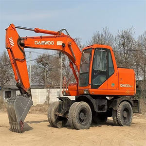 Excavatrice hydraulique d'occasion Doosan Dh130/Dh150/DH140 de 10 tonnes avec moteur Cummins, pompe hydraulique et moteur - Product Image 1
