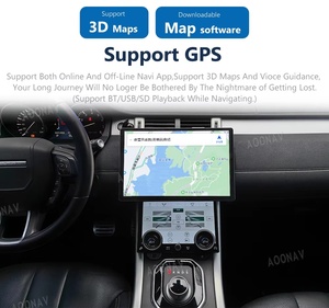 Android 13 GPS Navigation Auto Stereo Multimedia Video Player Car Radio AC Panel pour Land Range Rover Evoque L551 L538 2012-2019 - Product Image 5