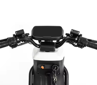 Vélo Électrique Familial Tout-Terrain U1 60V 1000W 1500W avec Moteur Brushless, Batterie Lithium Arrière, 3 Vitesses, Autonomie >60km pour Ville et Loisirs