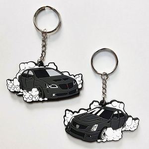 Wholesale Custom 2D Soft PVC Strap <b>Key</b> <b>Chains</b> Personalized Car Rubber Keychains for Promotional Gifts for All Types - Product Image 1