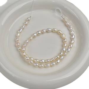 Collier de perles baroques d'eau douce naturelles de Zhuji, forme goutte d'eau, pour bijoux DIY, avec perles irrégulières en vrac, magnifiques accessoires - Product Image 5