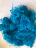 Fibre de polyester recyclée colorée 2.5D64MM utilisée pour l'intérieur automobile