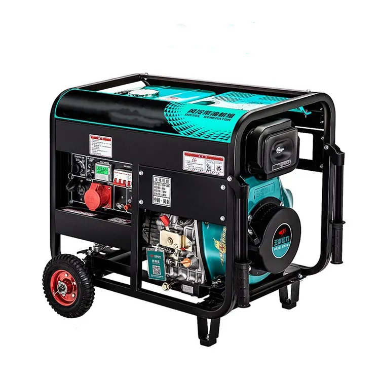 wholesaler 3 phase air cooled CE 5kw diesel generator portable gasoline silent generator portable inverter portable generator