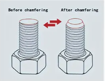 Fresa CNC per Smussatura a 30 e <span class=keywords><strong>45</strong></span> Gradi, Utensile per Levigatura Bordi di Tubi e Barre - Product Image 4
