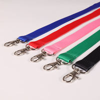 Presse à chaud à sublimation personnalisée Porte-clés porte-étiquettes nominatives Cordon de ruban en polyester et nylon