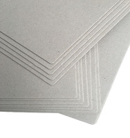 Carton gris recyclé double face en pâte recyclée de Chine, 750 g/m², épaisseur 1,2 mm, recyclable, compatible avec l'impression offset, carton duplex