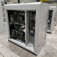 Compresseur d'air médical à vis sans huile 1,5 kW 2,2 kW 3,7 kW, moteur stationnaire pour l'approvisionnement en air stérile pour les établissements de santé