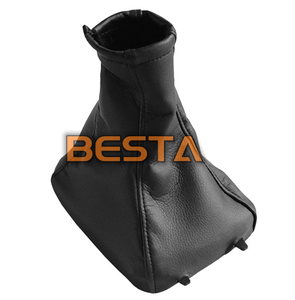 Manchon de levier de vitesse en cuir pour boîte de vitesses manuelle <span class=keywords><strong>automobile</strong></span>, housse anti-poussière pour levier de vitesse, adapté à Vauxhall Opel Weida Saifeili Astra IIG Zafira - Product Image 4