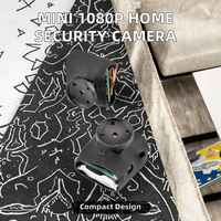Mini caméra DV de sécurité domestique 1080p avec capteur CMOS, vision nocturne, objectif interchangeable, enregistreur vidéo grand angle 90°