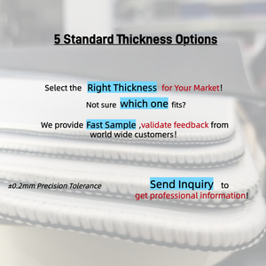 Custom Design Non-Slip Rubber Base Waterproof Soft <b>Computer</b> Mouse Mat Black Small Square Gaming Mouse Pad with White Marble Line - Product Image 5