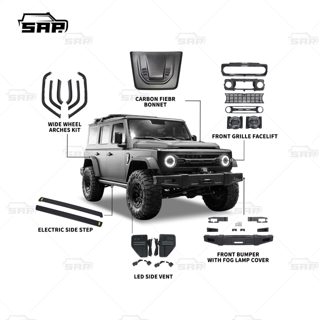 New Arrival 2025 Chinese Off-Road Vehicle Exterior Accessories Facelift Body Kit Front Bumper for Baw 212 T01 2025