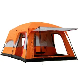 Tienda de campaña familiar de lujo para exteriores, carpa tipo domo de lujo, ligera, impermeable, fácil de instalar, para 8 personas