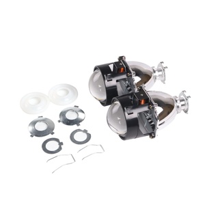 Sanvi Auto Bi Xenon Projector Lens Headlight H1 Bi-xenon Lens Retrofit 2.5 Inch Motor LED Headlight Car Front Headlight Upgrade - Product Image 3