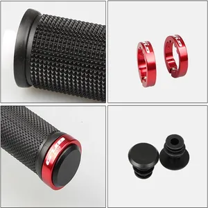 Cycling Lockable Bicycle Handle Grip For Bicycle MTB Road Bike Handlebar Bicycle Grip Bike Aluminum Alloy + Rubber