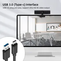 Новая 8 Мп Конференц-камера с автофокусом потоковая USB веб-камера Full HD 4K Автофокус Встроенный микрофон usb 3,0 потоковая веб-камера