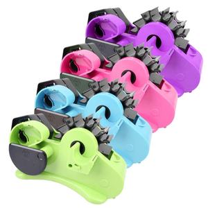 Cortador de Cinta Semiautomático de Plástico Multicolor con Ranura para Núcleos de Doble Rollo para Cinta de Transferencia de Calor, Dispensador de Cinta de Calor Multi-Rollo - Product Image 6
