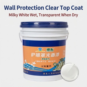 <b>Clear</b> Acrylic High <b>Gloss</b> Eco-Friendly Wall Varnish Polyester Core 5 Year Warranty for Modern Design Protective Waterproof Wall - Product Image 2